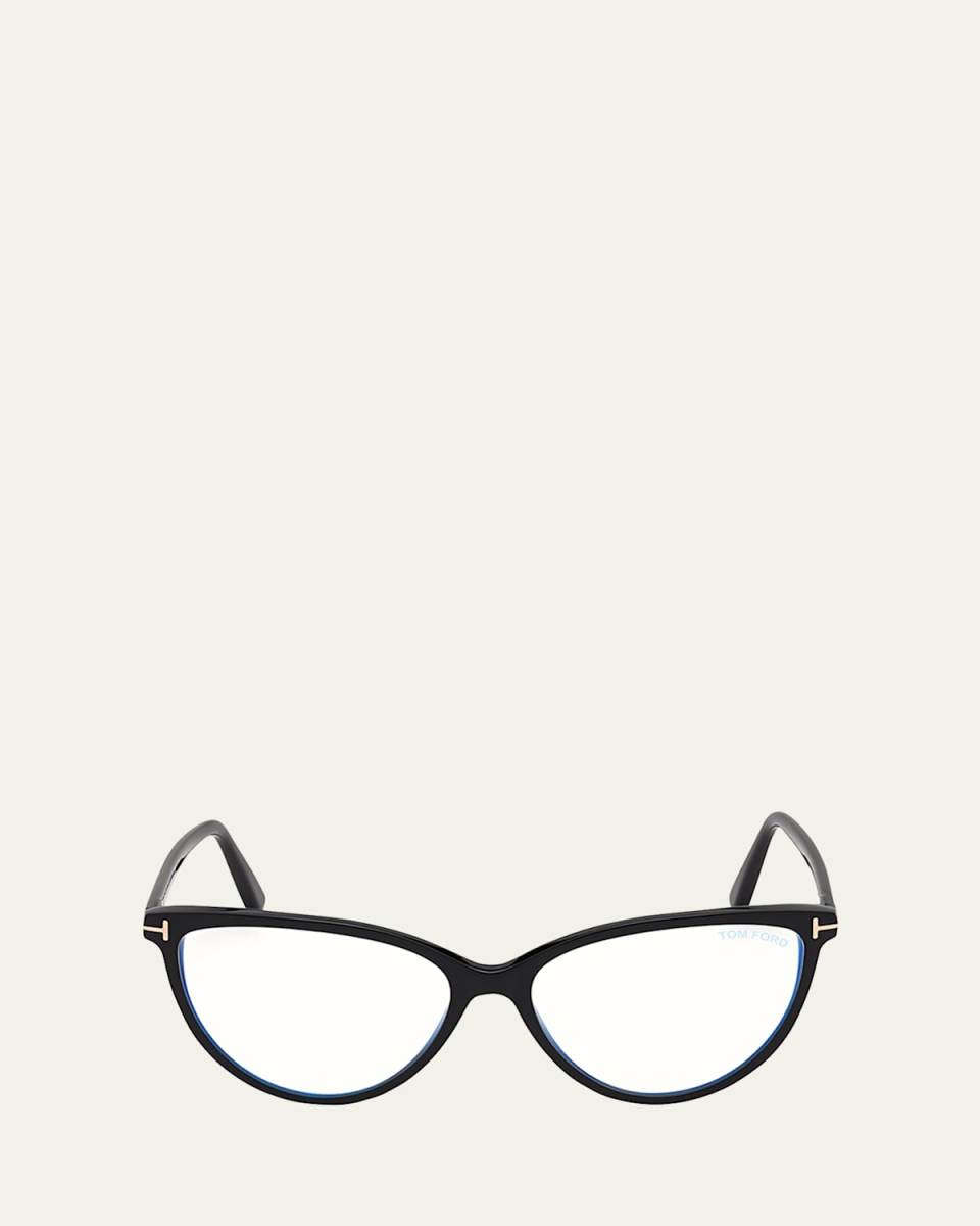 Blue Light Blocking Round Acetate Optical Glasses